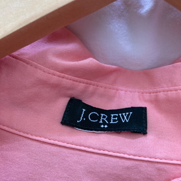 J. Crew Womens Salmon Button Down Cotton Shirt - Picture 3 of 4